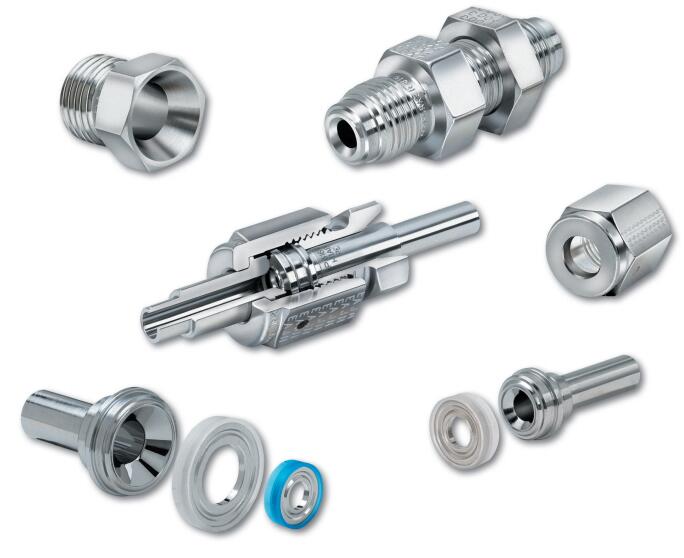 Parker Fittings Face Seal Fittings UHP Metal Gasket Face Seal